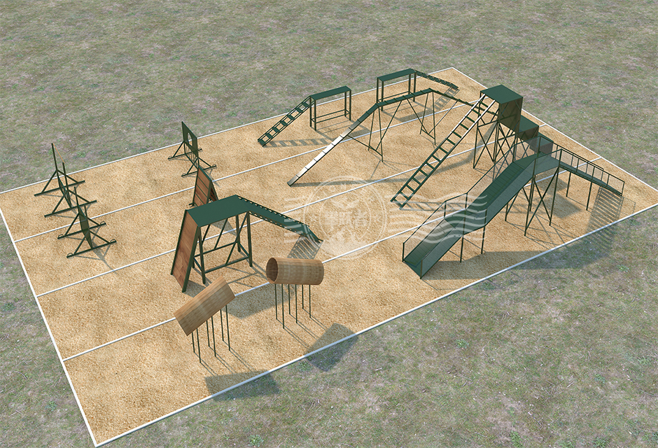 搜救犬障礙訓(xùn)練